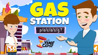 Learn Daily Life English Conversation Practice: Vocabulary at the Gas Station