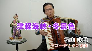 【アコーディオン演奏】津軽海峡・冬景色