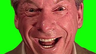 Vince McMahon laughing green screen