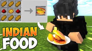 Minecraft But There are Indian Foods~!