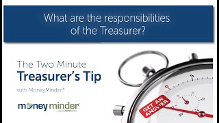 (S2, E21) What are the responsibilities of the Treasurer?