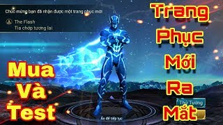 [Gcaothu] Trang phục mới The Flash Tia Chớp Tương Lai chính thức ra mắt - Mua và test