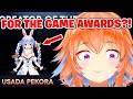 Kiara Finds Out Pekora Got Nominated for The Game Awards 2024【Hololive EN】