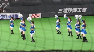 ＜2022.6.18ロッテ戦＞ファイターズガールによるオープニングダンス「Kiss You」