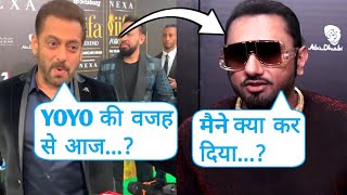 Salman Khan Talking about YOYO Honey Singh ? || IIFA Awards 2022 vote