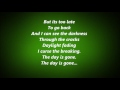 Day Is Gone- Noah Gundersen & The Forest Rangers/w Lyrics