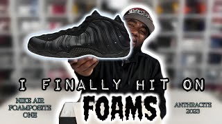 Nike Air Foamposite One Anthracite 2023 l Unboxing \u0026 On Feet Review