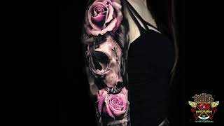 42 best #rose #tattoo permanent🥰🥰🥰