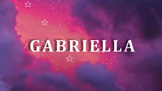 INTRO | GABRIELLA