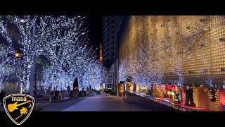 南青山 乃木坂 六本木 東京散歩 東京夜景 シネマチック 2022.1 Minami Aoyama Nogizaka Roppongi Tokyo walk night view cinematic