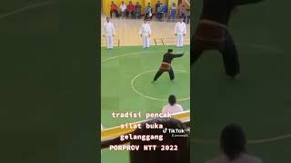 tradisi Buka Gelanggang Pencak Silat Porprov NTT 2022