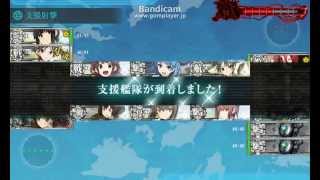 【艦これ】夏イベント　E6 前哨戦　ボスS　大和型無し　北上様マジ天使