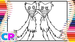 Huggy Wuggy and Kissy Missy IPad Pro Coloring Pages//RUD - Future [COPYRIGHT FREE]Nomia Tunes