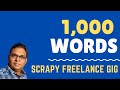 Search Words from CSV using Python Scrapy -  Real Freelance Gig