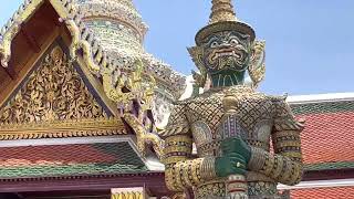 #Bangkok Wat Phra Kaew | Temple of the Emerald Buddha | Guardian Giants.