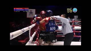 Aleksandr Abramov (AIN) VS Sayed Rohullah Mosawi (AFG)-SF - IFMA-WC, Thailand - S Male Elite -57kg