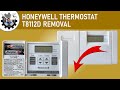 Honeywell (T8112) Thermostat Removal
