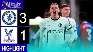 CHELSEA VS CRYSTAL PALACE (3-1) PREMIER LEAGUE 2023/2024 | A BRACE FROM CONOR GALLAGHER THE MAESTRO