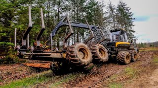 ⚠️Ponsse ELK en action ! |débardage| Forêt de sapin🌲--Engin forestier--