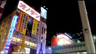 【駅トホ43＆44】御茶ノ水駅～秋葉原駅の駅間さんぽ(夜)－聖橋、神田川、お茶の水橋、昌平橋、万世橋