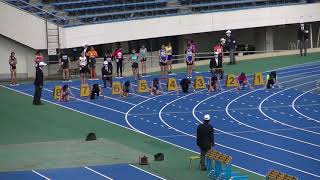 第２２回ジュニア陸上競技・チャレンジカップ　小学６年生女子１００ｍ　衣恭