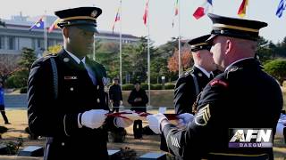 AFN Daegu - SFC Dressler Funeral Service In Busan