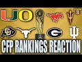 NEW 2024 CFP Rankings Reveal Reaction: Alabama & Ole Miss Done? | Indiana Falls | College Football