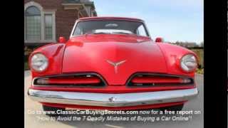 1953 Studabaker Starliner Hardtop Classic Muscle Car for Sale in MI Vanguard Motor Sales