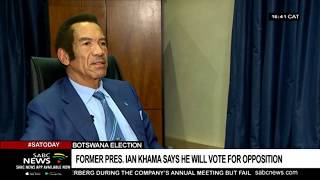 Former Botswana Pres Khama on fallout with Pres Masisi