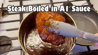 Steak Boiled in A1 Steak Sauce (NSE)