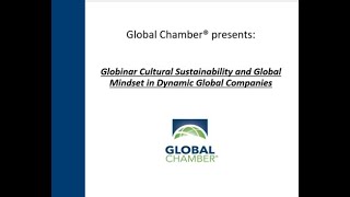 Globinar Cultural Sustainability and Global Mindset in Dynamic Global Companies