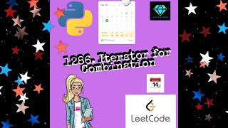 1286.Iterator for Combination|LeetCode|Solution in python|14November| Daily challenge#python #code