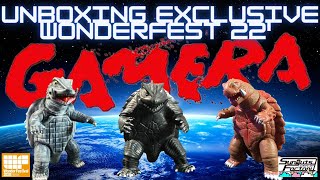 WonderFest 2022 exclusive SUNGUTS Gamera 1965/Trauma Gamera/Advent Gamera