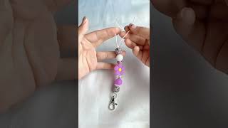 #beads #siliconebeads #tutorial #keychain #diy #flowers #focal #beadsjewellery #fyp #howto