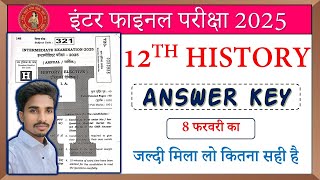 8 FEBRUARY HISTORY ANSWER KEY 2025/HISTORY ANSWER KEY 2025/HISTORY KA ANSWER KEY CLASS 12TH