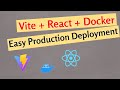 Deploy React Apps with Docker in 5 Minutes FAST!