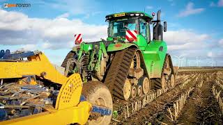 The Mighty John Deere 9620RX Subsoiling Farming Video