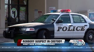 TPD working to find suspect of two armed robberies