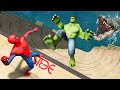 GTA 5 SPIDERMAN vs HULK Epic Ragdolls Ep.11 (Fails & Funny Moments)