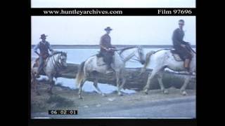 Nimes and Arles, South of France, 1959.  Archive film 97696