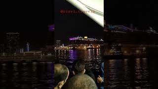 Marina cruise Night View |Short video clip |#shorts