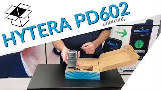 Two Way Direct Unboxing Hytera PD602 Portable Radio