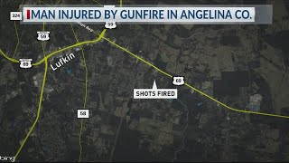 1 injured, 1 arrested in Angelina County after shooting