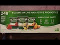 Costco Sale Item Review Activia Strawberry Peach Vanilla Yogurt Supports Gut Health Taste Test