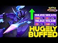 BUFFED CERULEDGE BECOMES INSANELY BROKEN WITH THIS ONE SHOT BUILD 😯 | POKEMON UNITE