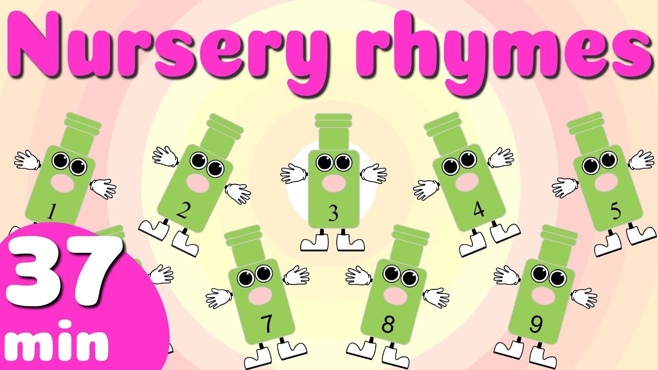 Ten Green Bottles | 10 Green Bottles | +More Nursery Rhymes & Best Kids ...