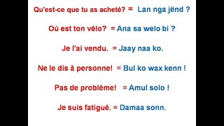 Jàng Frañse - Français ci Wolof/ /  Lesson 6_  Expressions You Need to Know in French and Wolof