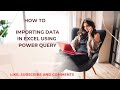 Getting Data from Current Excel Workbook to Power Query part 08