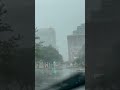 Strong rain, eerie skies in Cleveland as severe weather moves in