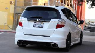 Honda Fit Mugen Exhaust - Start \u0026 Rev